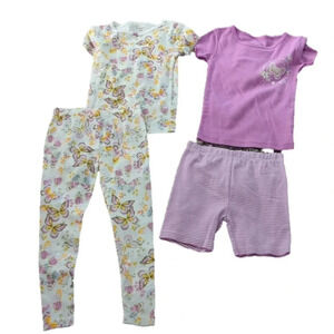 CARTER'S butterfly top & bottom pajama set